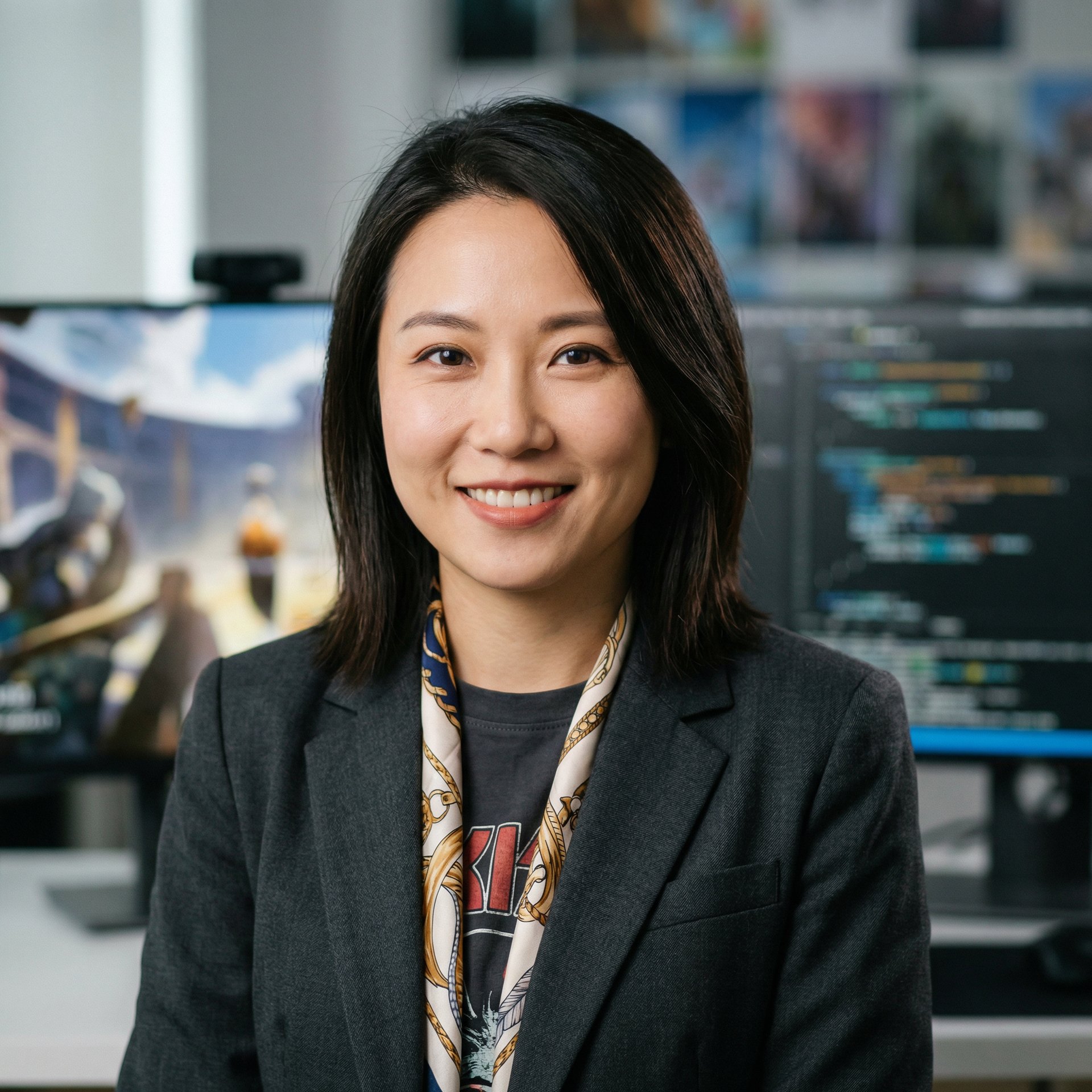 偷拍游戏制片人