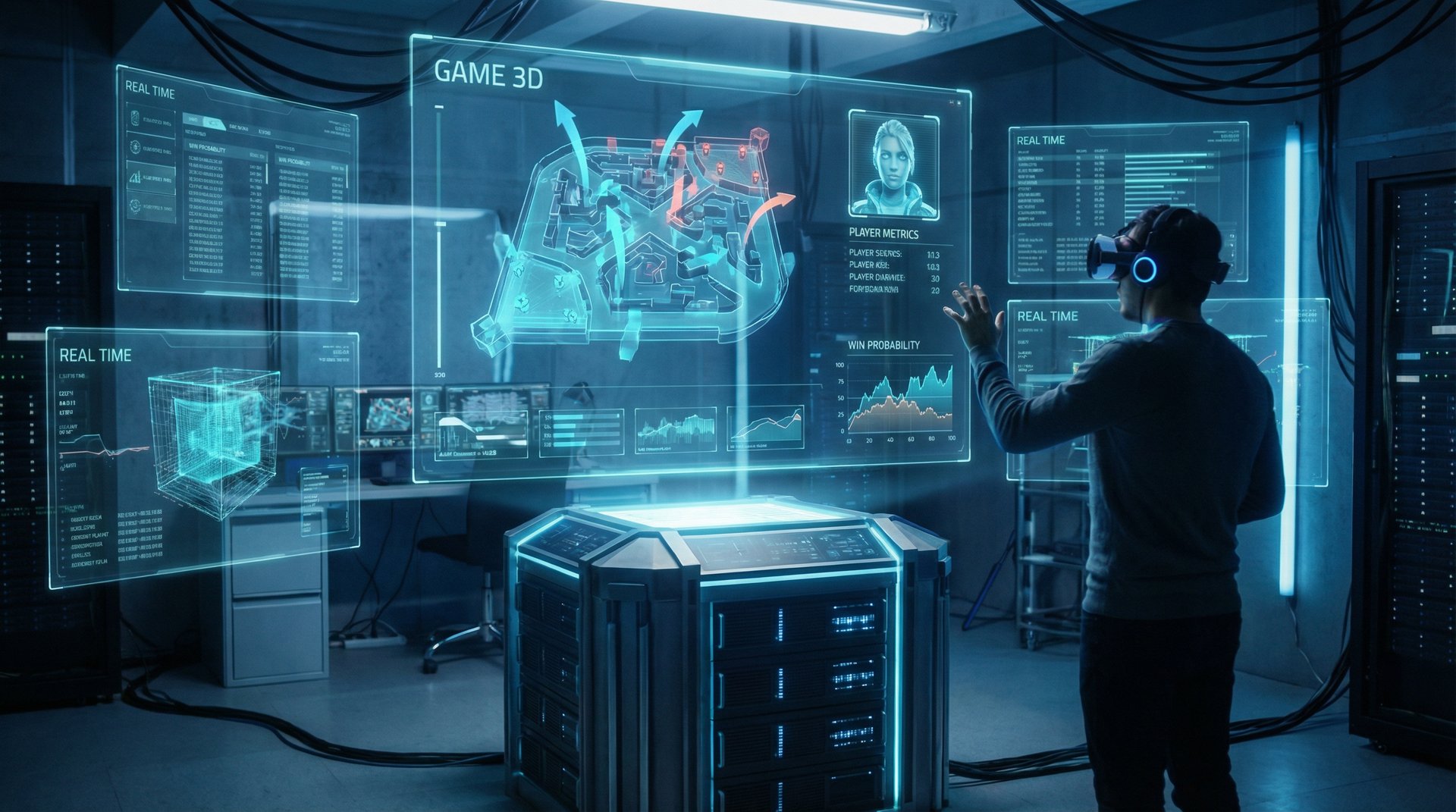 偷拍 AI游戏视频